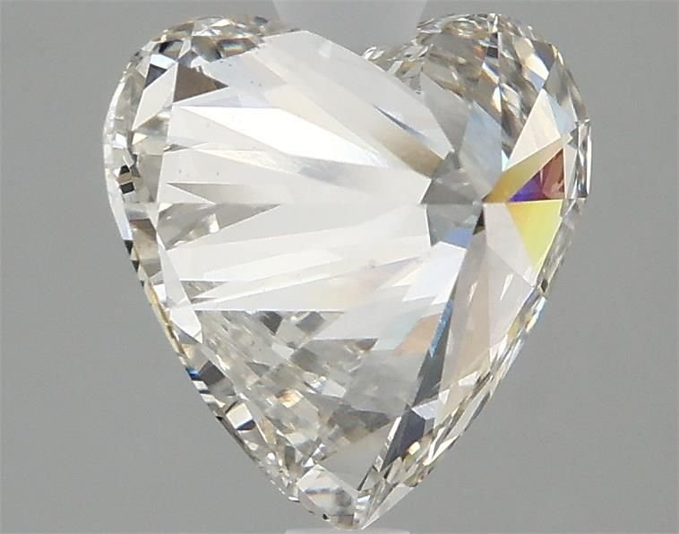 2.39ct H VS2 Rare Carat Ideal Cut Heart Lab Grown Diamond