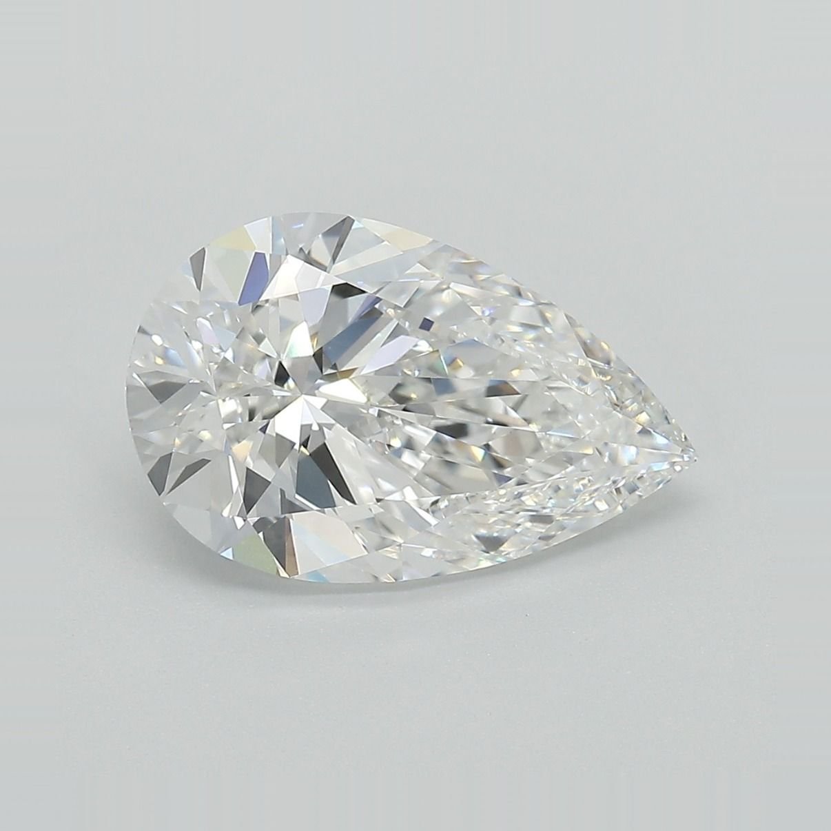 3.76 Carat Pear Lab Diamond