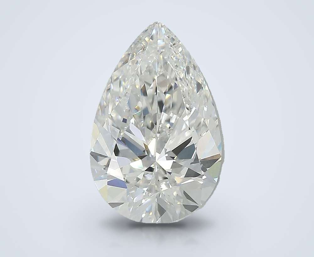 3.76 Carat Pear Lab Diamond