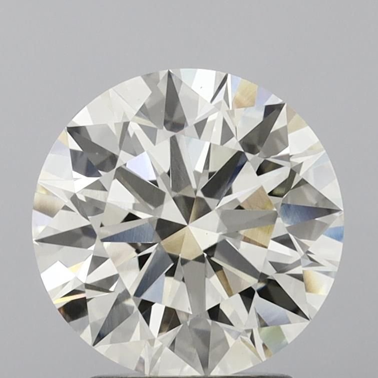 2.50ct K VVS2 Rare Carat Ideal Cut Round Lab Grown Diamond