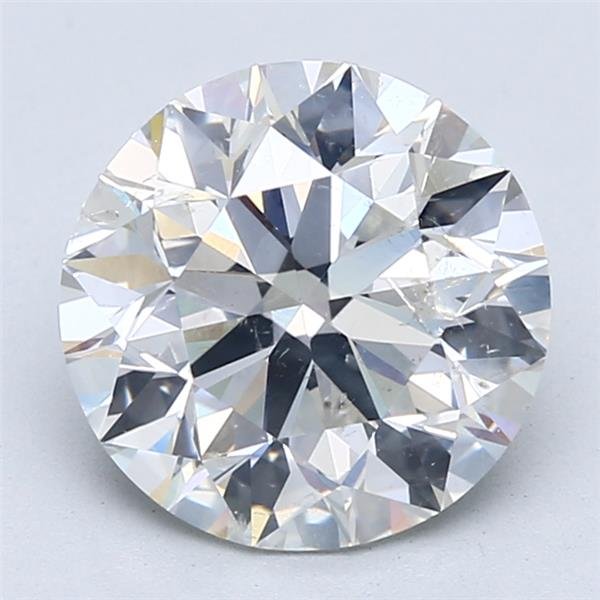 3.50ct H SI2 Excellent Cut Round Diamond