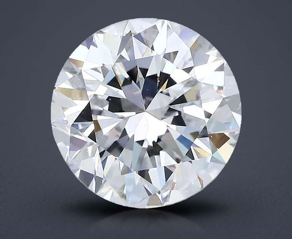 3.01 Carat Round Natural Diamond