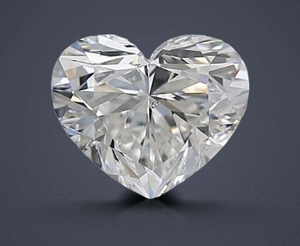 1.41 Carat Heart Natural Diamond