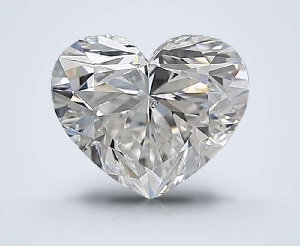 1.41 Carat Heart Natural Diamond