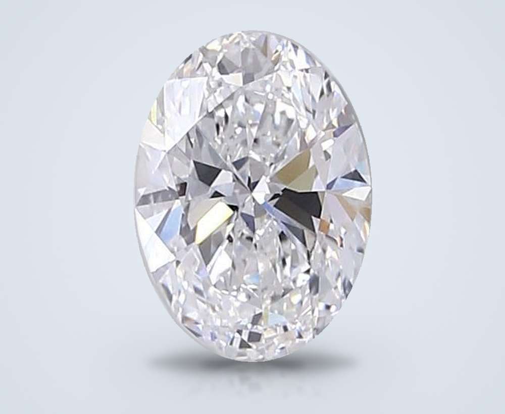 2.08 Carat Oval Lab Diamond