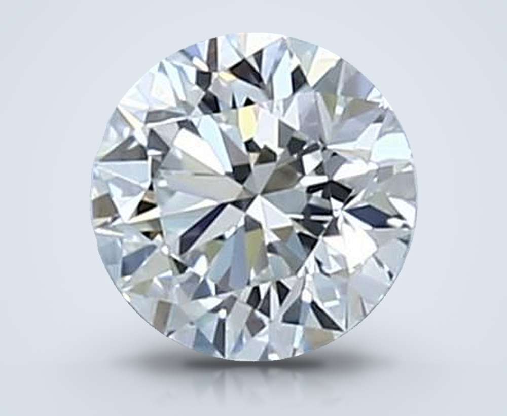 0.46 Carat Round Natural Diamond