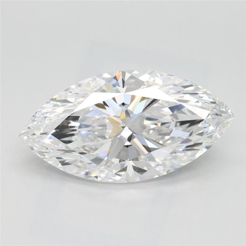 2.01ct D VVS1 Very Good Cut Marquise Lab Grown Diamond