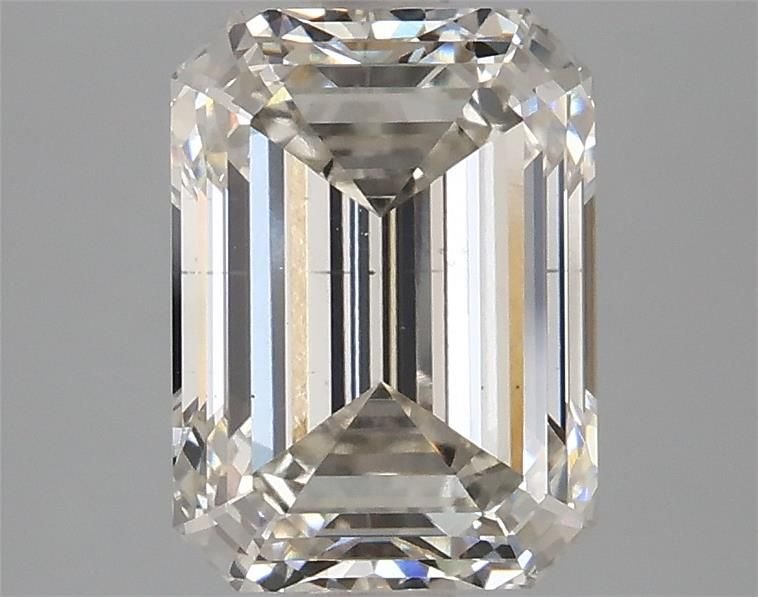 3.03ct I VS2 Excellent Cut Emerald Lab Grown Diamond