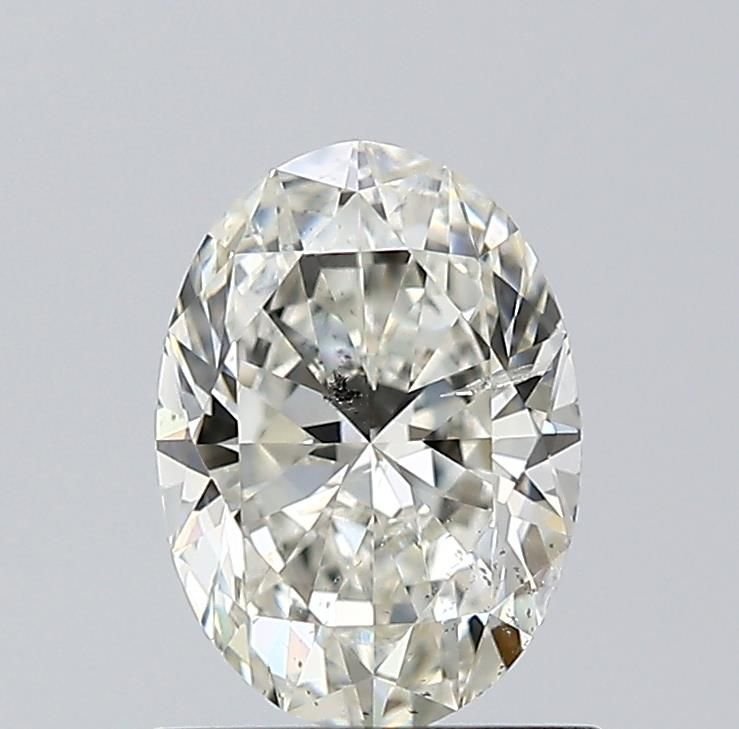 0.96ct H SI2 Rare Carat Ideal Cut Oval Diamond