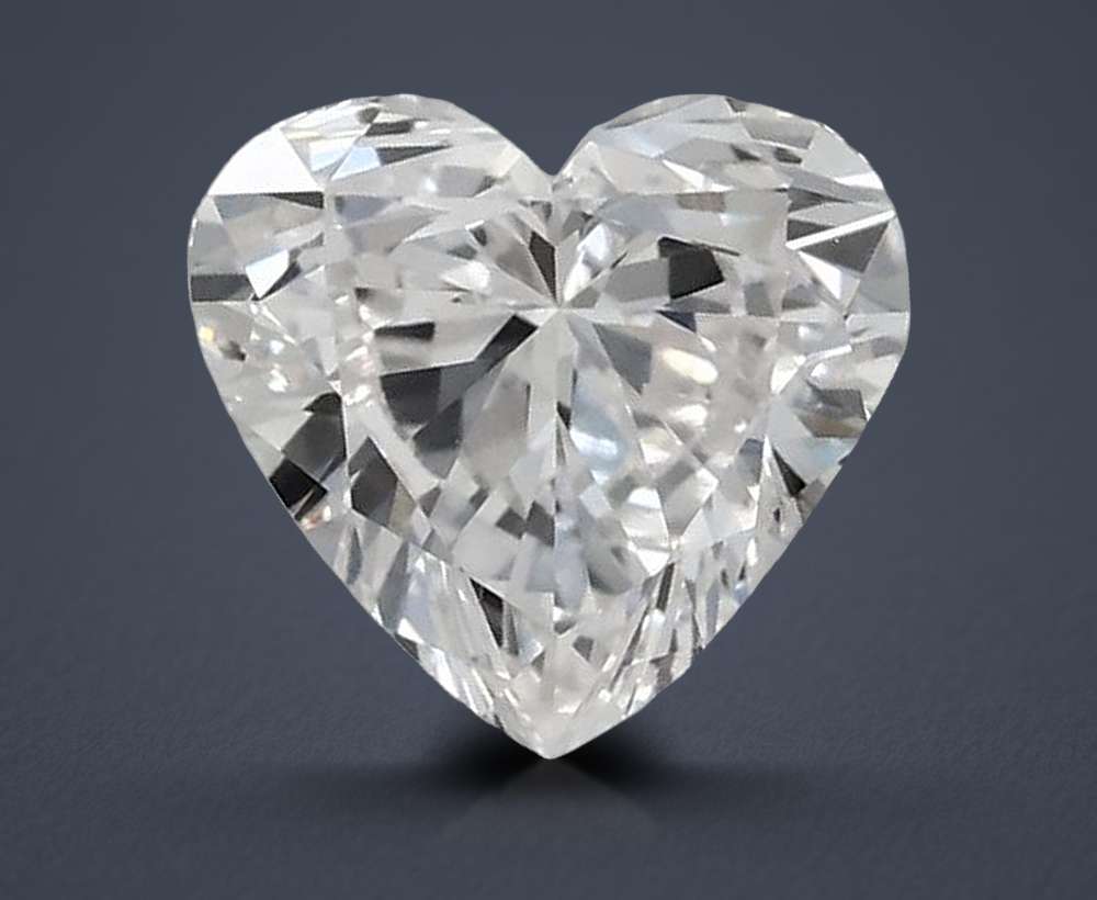 0.41 Carat Heart Lab Diamond