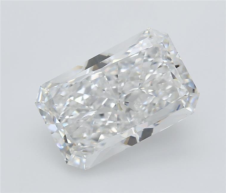 5.01ct D VVS2 Very Good Cut Radiant Lab Grown Diamond