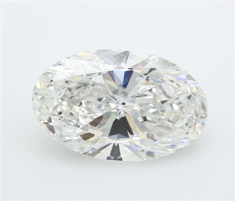 10.02ct F VVS2 Very Good Cut Oval Lab Grown Diamond