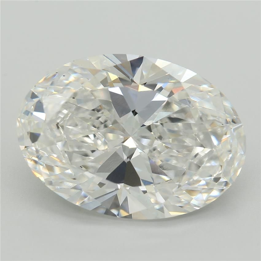 7.05ct E VS2 Rare Carat Ideal Cut Oval Lab Grown Diamond