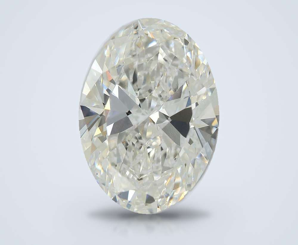 7.05 Carat Oval Lab Diamond