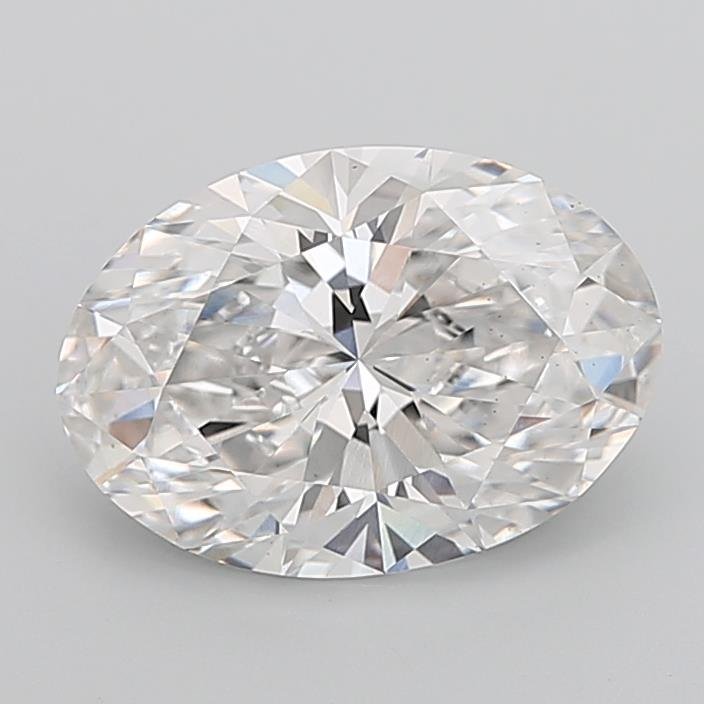 6.02 Carat Oval Lab Diamond