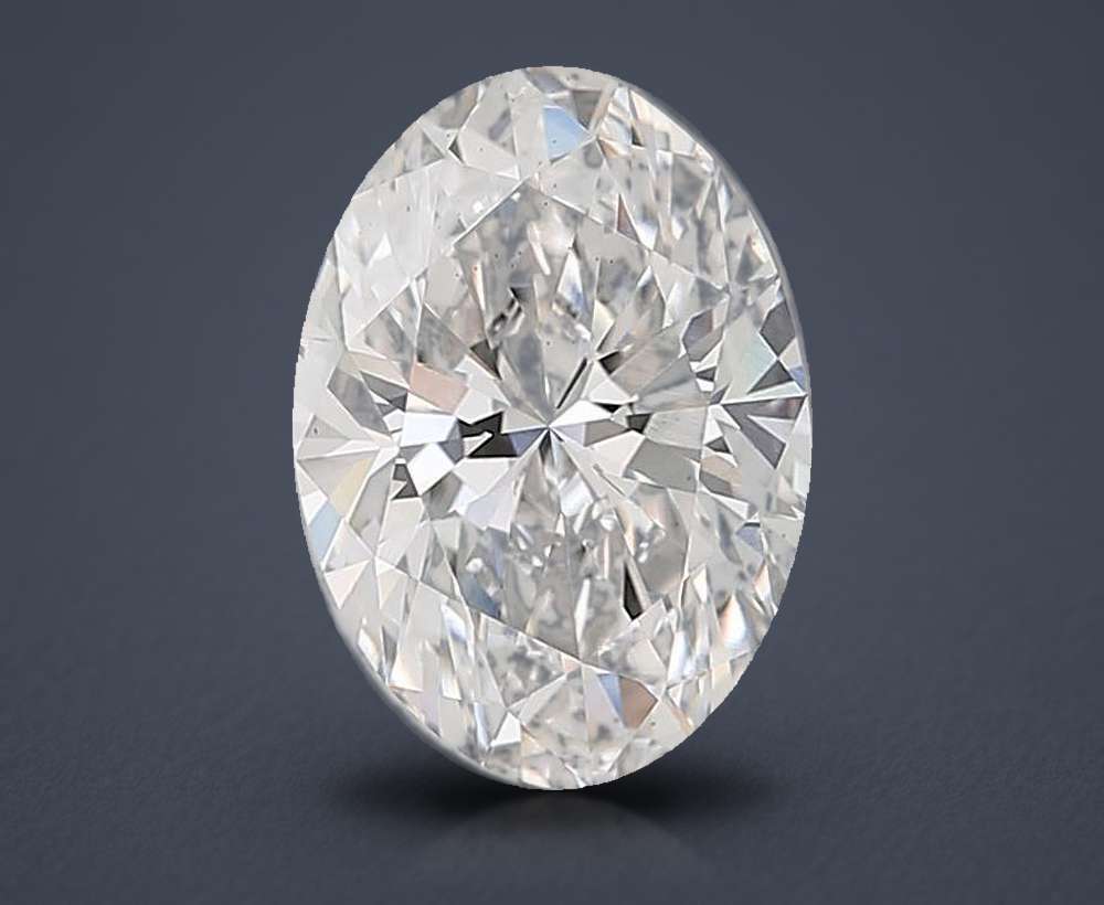 6.02 Carat Oval Lab Diamond
