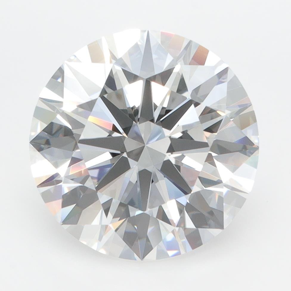 4.40ct D IF Rare Carat Ideal Cut Round Lab Grown Diamond