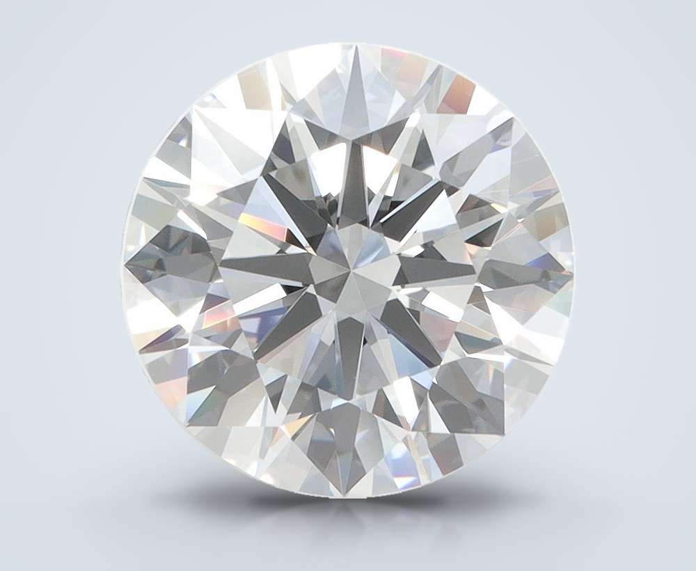 4.40 Carat Round Lab Diamond