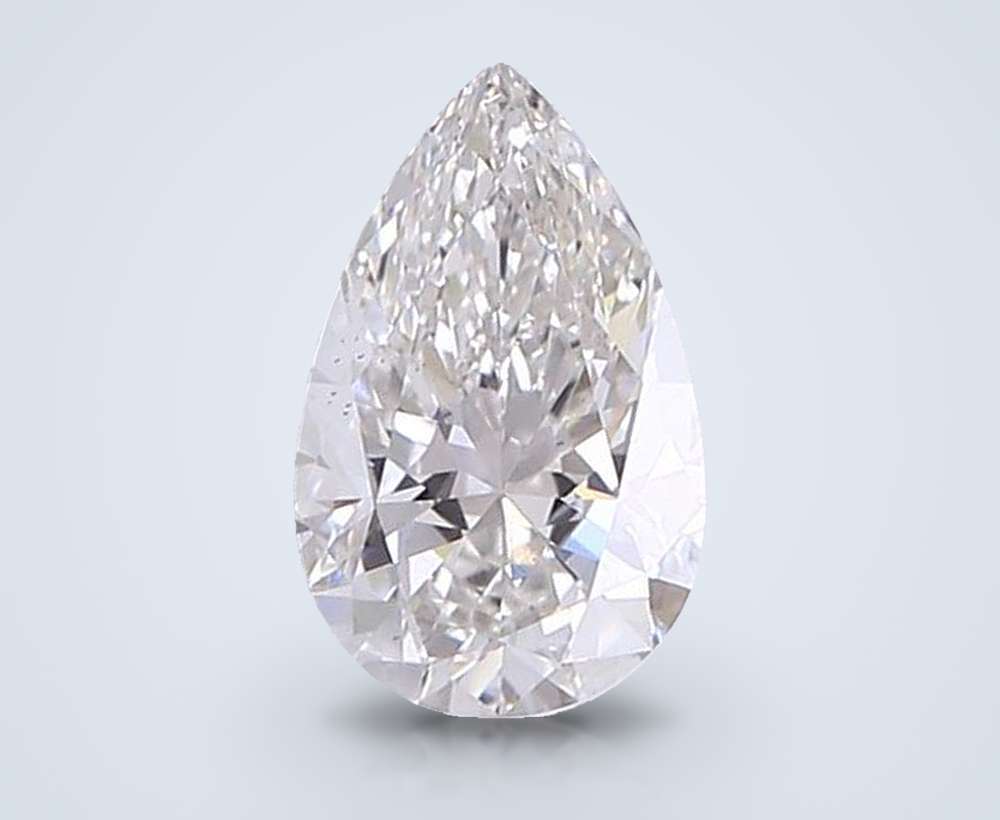 1.09 Carat Pear Lab Diamond