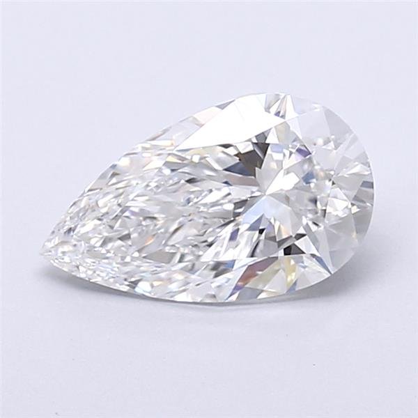 1.00ct E VS2 Rare Carat Ideal Cut Pear Lab Grown Diamond