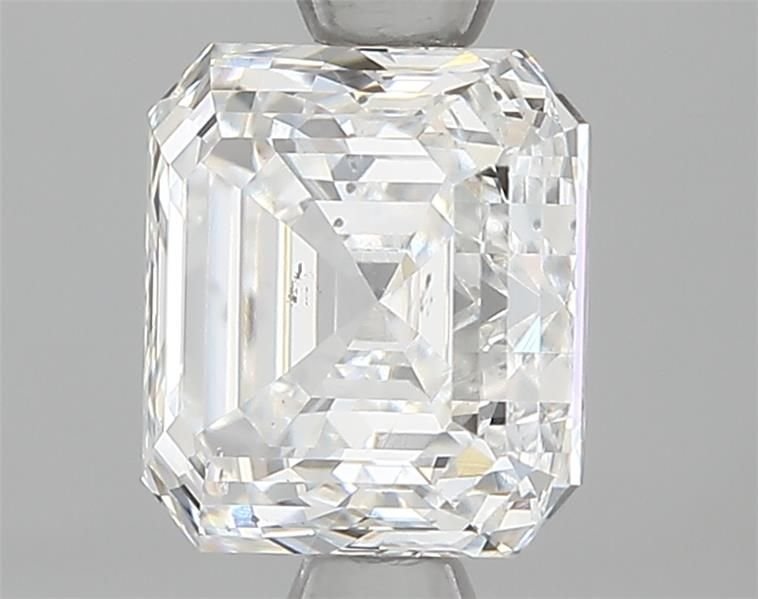 1.23ct F SI1 Rare Carat Ideal Cut Asscher Diamond