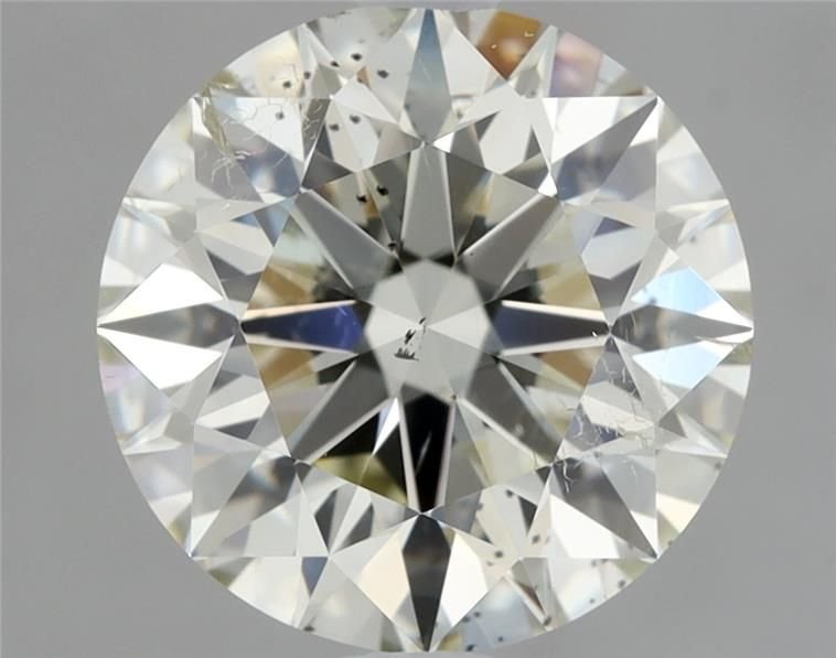 2.00ct K SI1 Rare Carat Ideal Cut Round Diamond