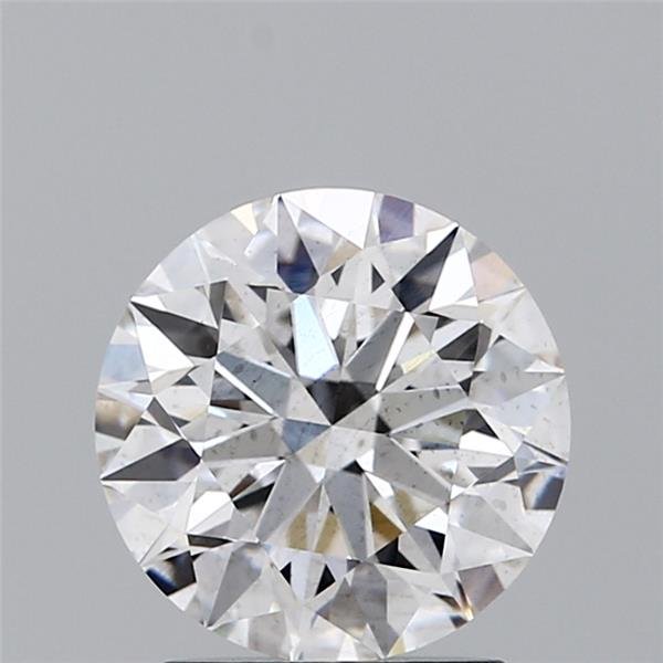 2.16ct F SI1 Rare Carat Ideal Cut Round Lab Grown Diamond