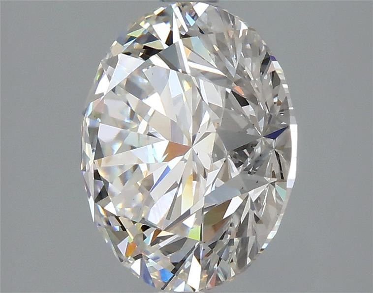 4.00ct F SI1 Excellent Cut Round Lab Grown Diamond