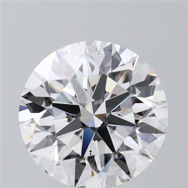 7.19ct H VS2 Rare Carat Ideal Cut Round Lab Grown Diamond