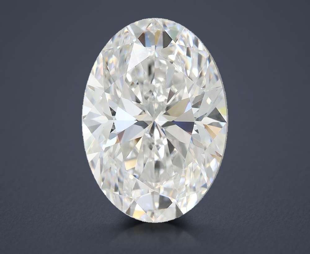 4.52 Carat Oval Lab Diamond