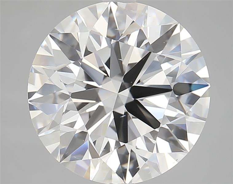 6.01ct E VS2 Rare Carat Ideal Cut Round Lab Grown Diamond