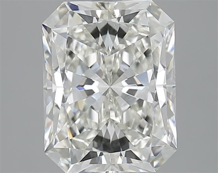 3.02ct J VS2 Rare Carat Ideal Cut Radiant Diamond
