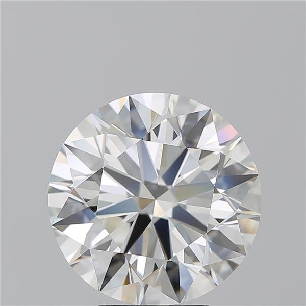 5.30ct H VVS2 Rare Carat Ideal Cut Round Diamond