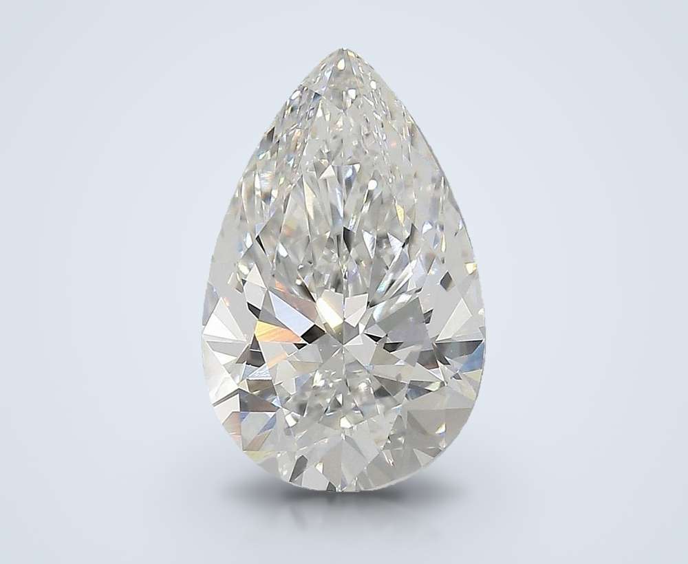 3.74 Carat Pear Lab Diamond