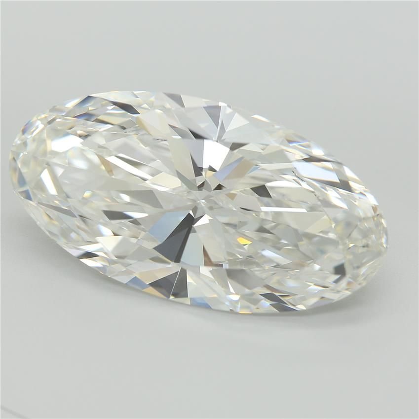 12.19ct F VVS2 Very Good Cut Oval Lab Grown Diamond