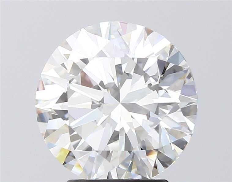 3.00ct F IF Excellent Cut Round Lab Grown Diamond
