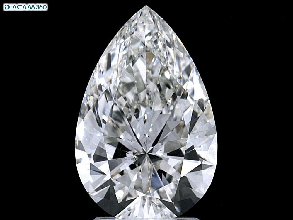 3.02 Carat Pear Natural Diamond
