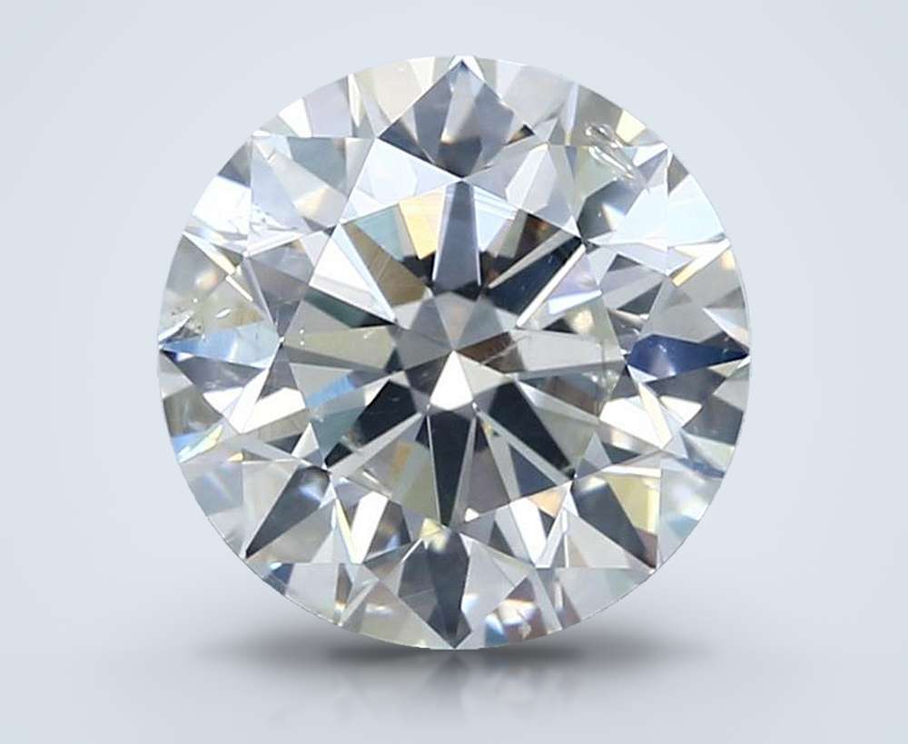 3.54 Carat Round Natural Diamond