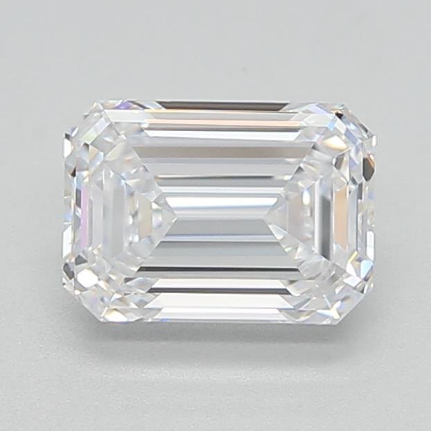 0.94ct D VVS2 Rare Carat Ideal Cut Emerald Lab Grown Diamond
