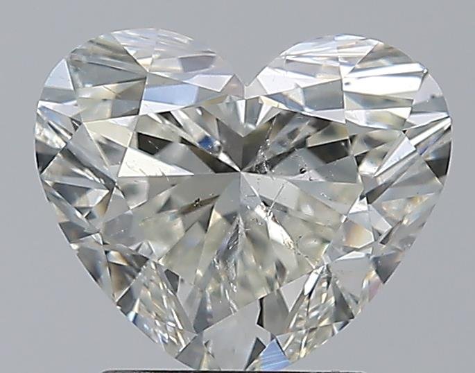 2.30ct J SI2 Rare Carat Ideal Cut Heart Diamond