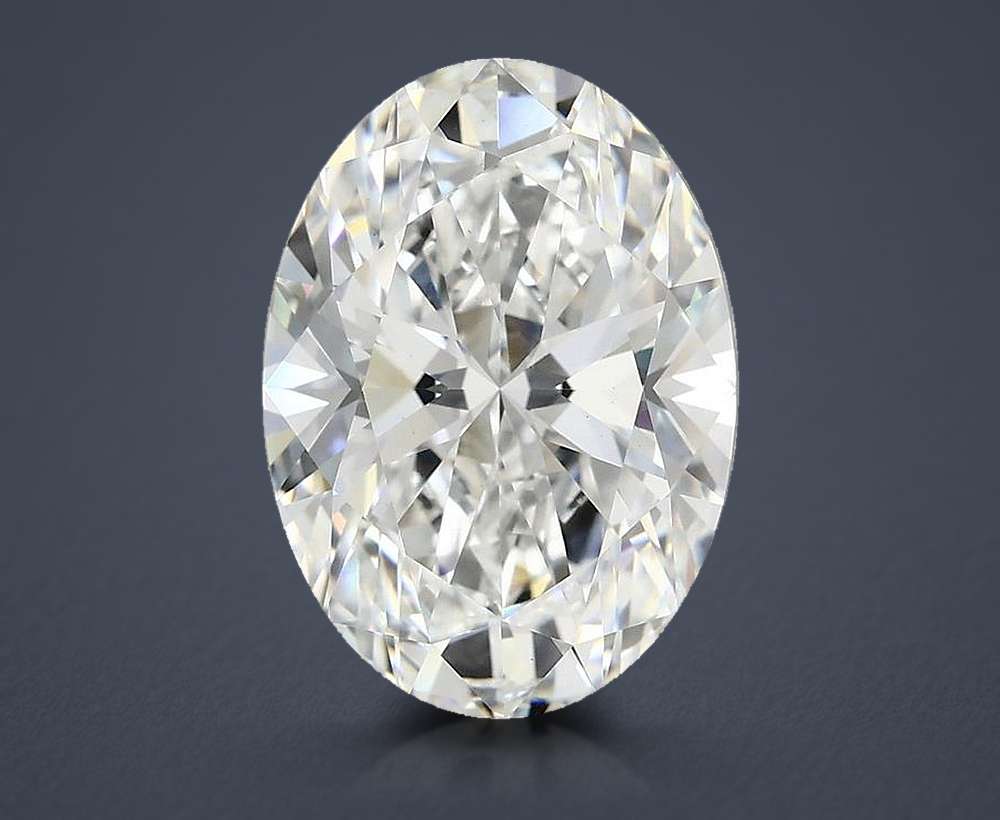 4.75 Carat Oval Lab Diamond