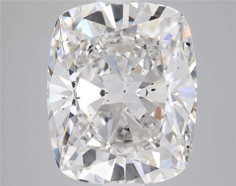 6.04ct G SI1 Rare Carat Ideal Cut Cushion Lab Grown Diamond