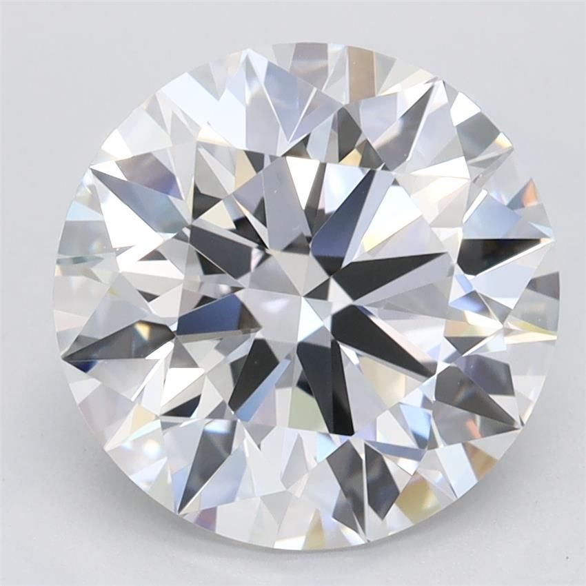 3.23ct D IF Rare Carat Ideal Cut Round Lab Grown Diamond