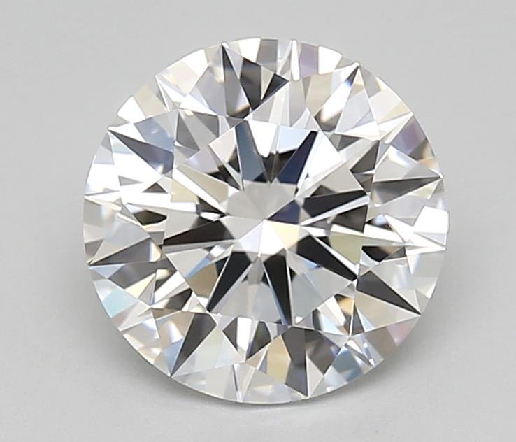 2.09ct D FL Rare Carat Ideal Cut Round Lab Grown Diamond