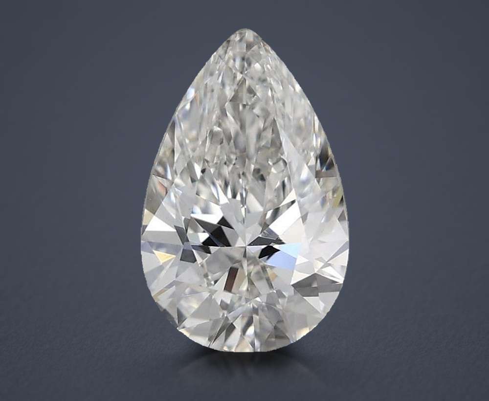1.00 Carat Pear Lab Diamond