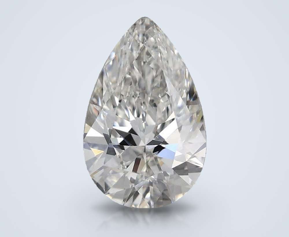 1.00 Carat Pear Lab Diamond