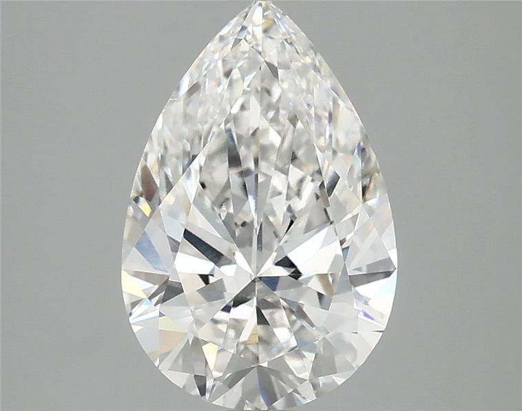 2.51 Carat Pear Lab Diamond