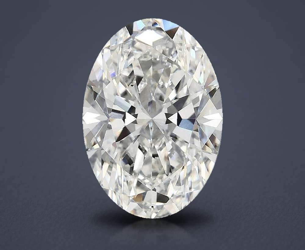 3.59 Carat Oval Lab Diamond