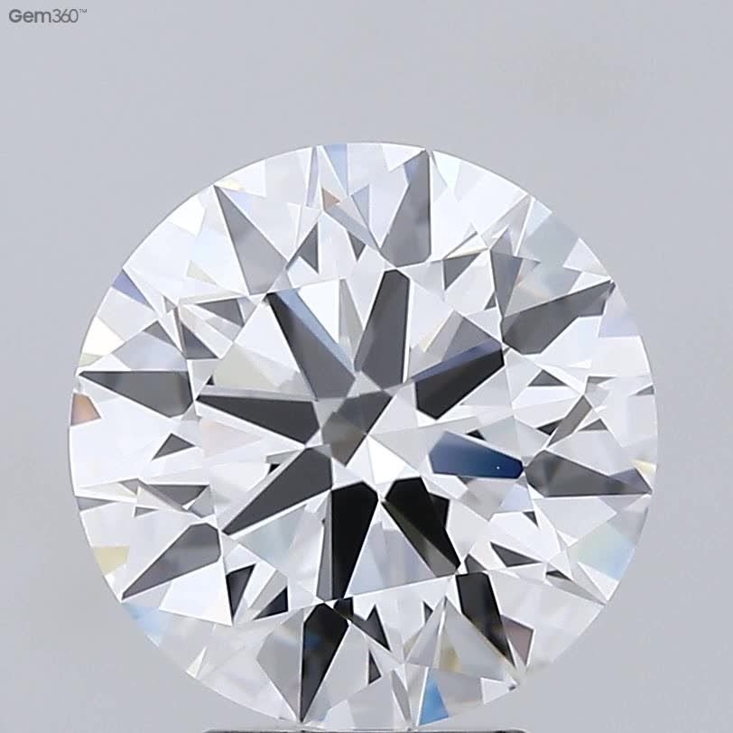 4.08ct E IF Rare Carat Ideal Cut Round Lab Grown Diamond