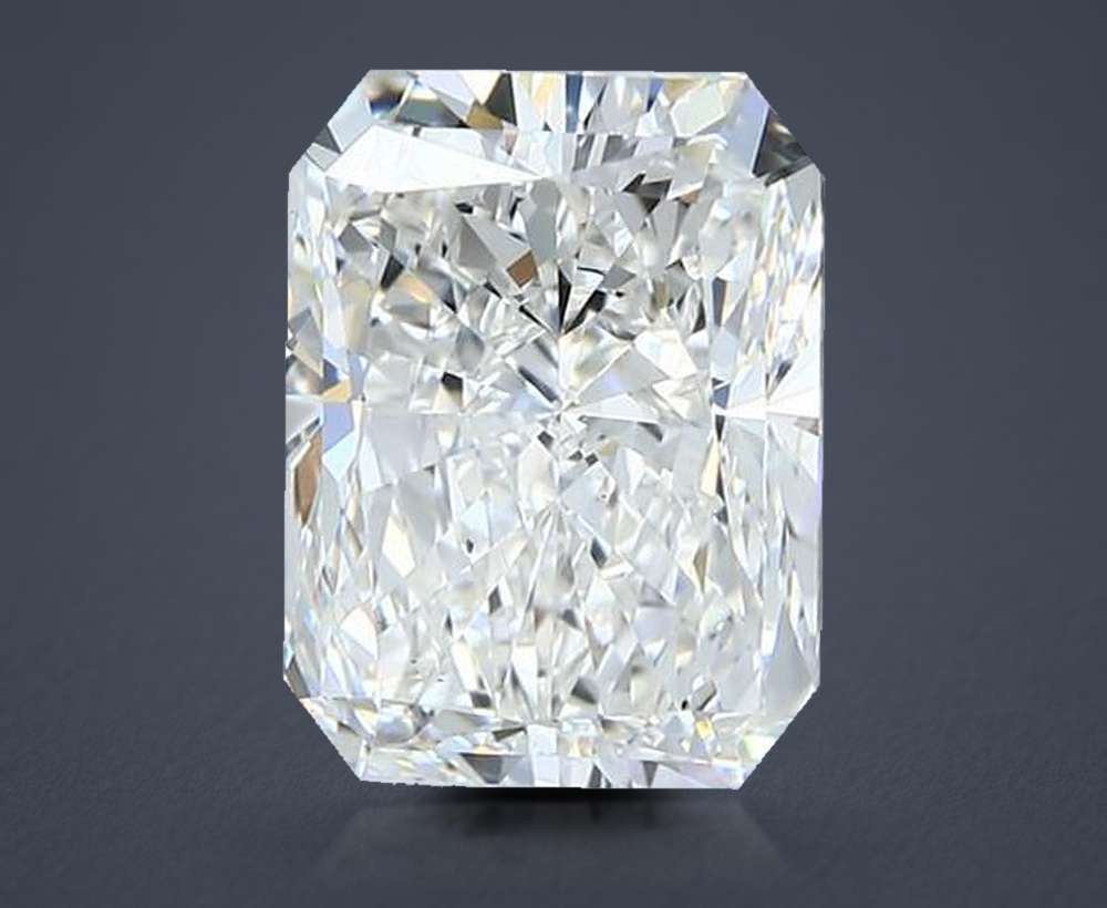 4.34 Carat Radiant Natural Diamond